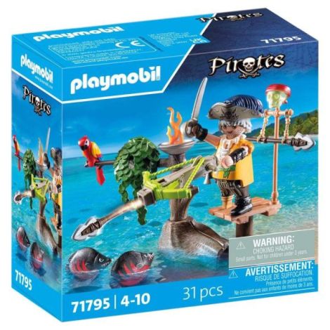 Playmobil Pirat cu Balista - Aventură Marinărească - imagine 2