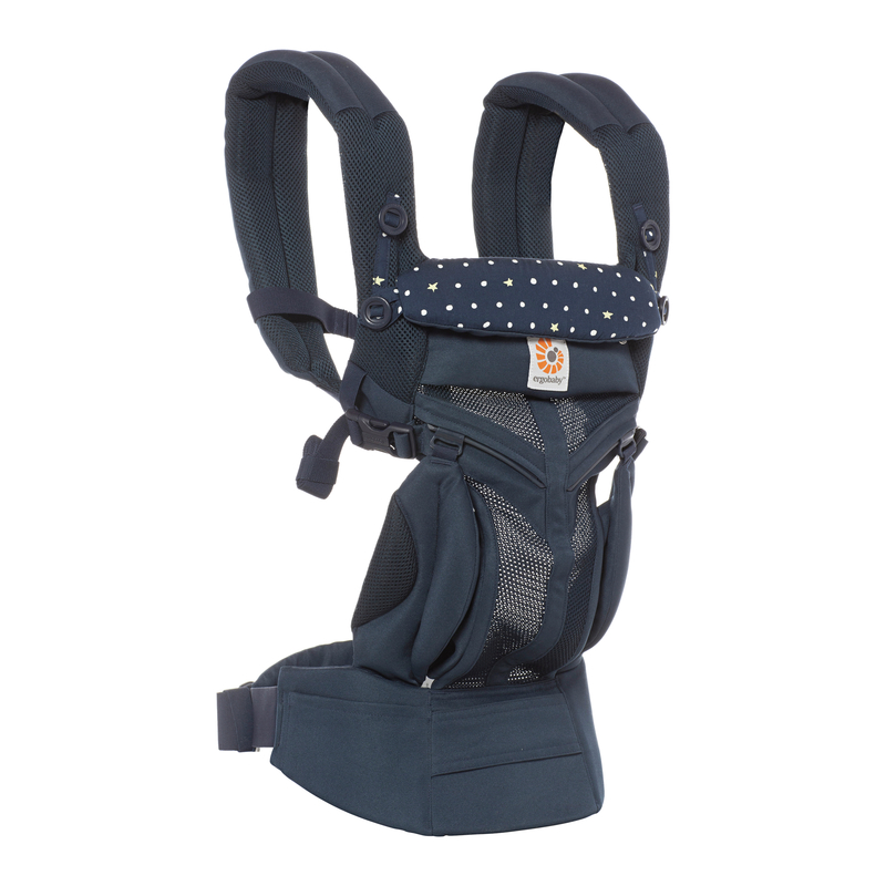 Marsupiu Ergobaby Omni 360 Cool Air Mesh Star Struck - imagine 3