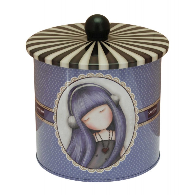 Cutie Metalică Gorjuss Dear Alice pentru Biscuiți - imagine 2