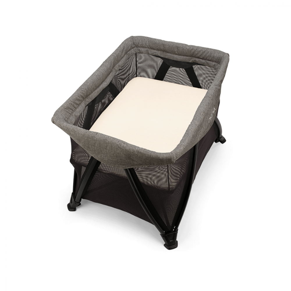 Patut pliant Nuna Sena Aire Charcoal | Confort și Stil
