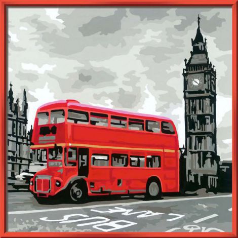 Pictura pe numere Londra Ravensburger - imagine 3