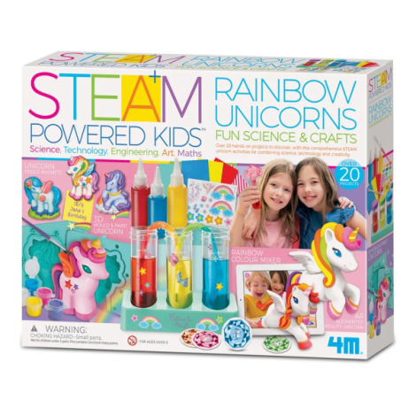 Kit STEAM Unicorni 4m | Peste 20 Experimente