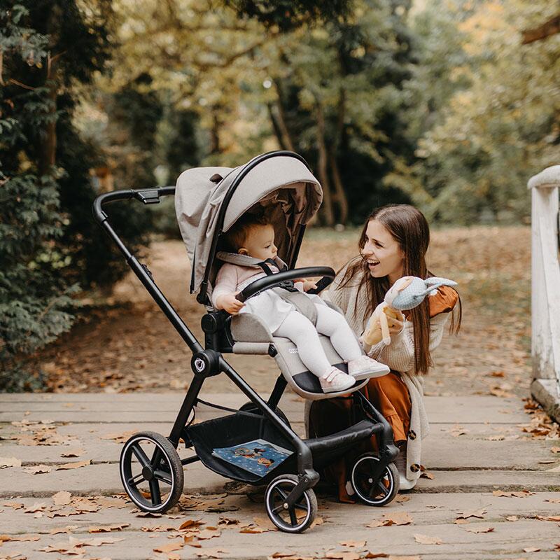 Carucior 2in1 Coccolle Lissia Premium | Roti mari - imagine 4