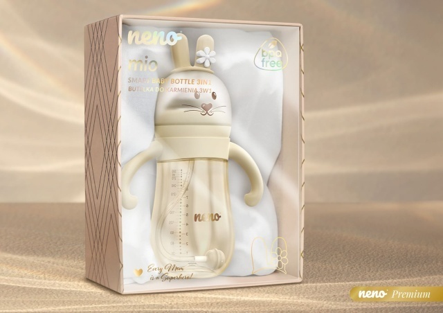 Biberon 3 in 1 Neno Mio anti-colici 300ml