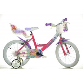 Bicicleta Winx 16" Dino Bikes pentru fete