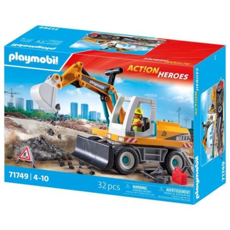 Playmobil Excavator Mare - Jucării Constructii - imagine 3