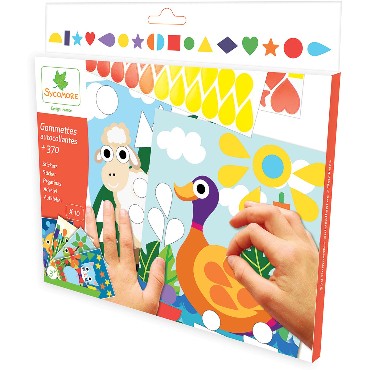 Joc Autocolante Animale Sycomore | Creativitate