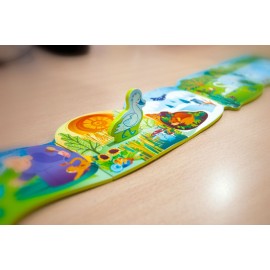 Poveste Puzzle Ratusca cea Urata Miniland - imagine 3