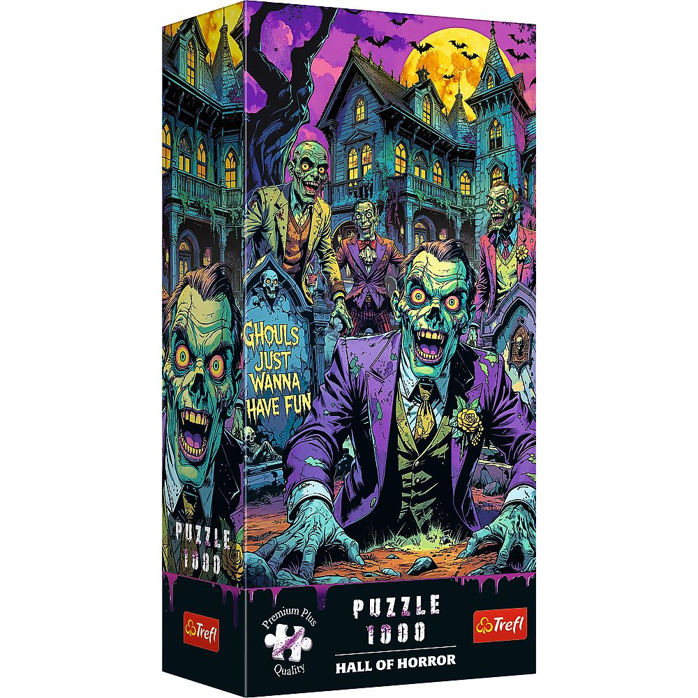 Puzzle Trefl 1000 Zombi - Calitate Premium
