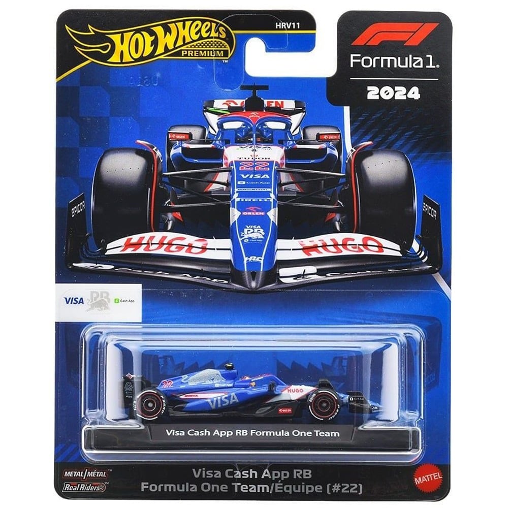 Hot Wheels F1 Visa Cash App RB Metal Colectie