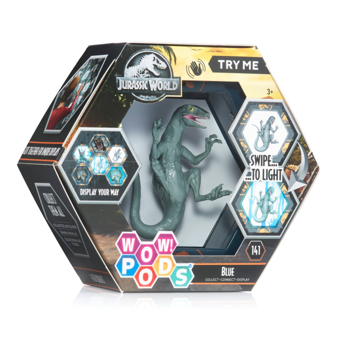 Wow! Pods Dino Blue cu Efecte Sonore și Lumini