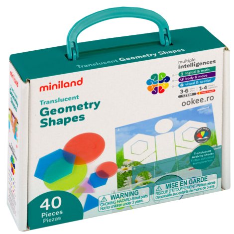 Joc Forme Geometrice Translucide Miniland