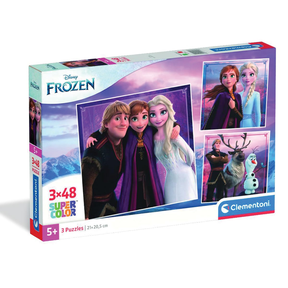 Puzzle Clementoni Disney Frozen 3x48 piese
