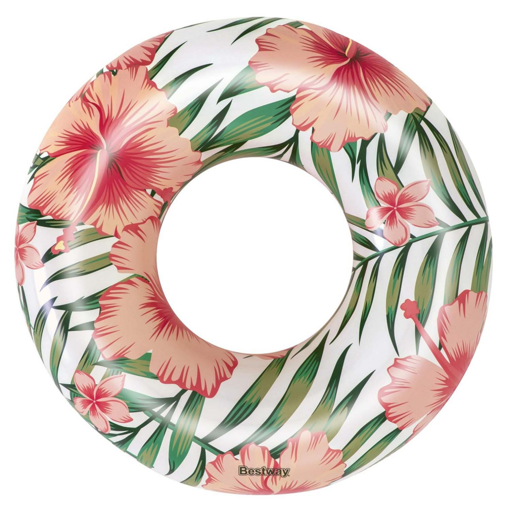Colac Gonflabil Bestway Exotic Roz, D 119 cm - imagine 2