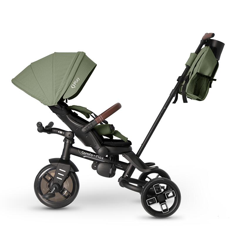 Tricicleta Qplay Comfo Max Pliabilă Verde - imagine 2