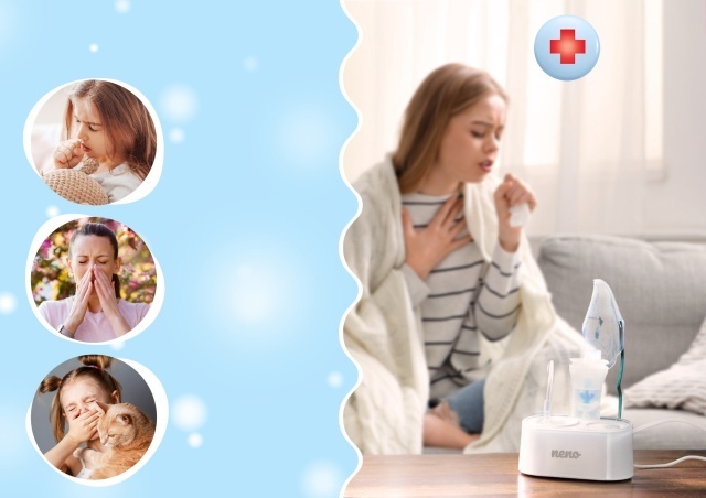Neno Sano - Nebulizator Compact și Silențios - imagine 8