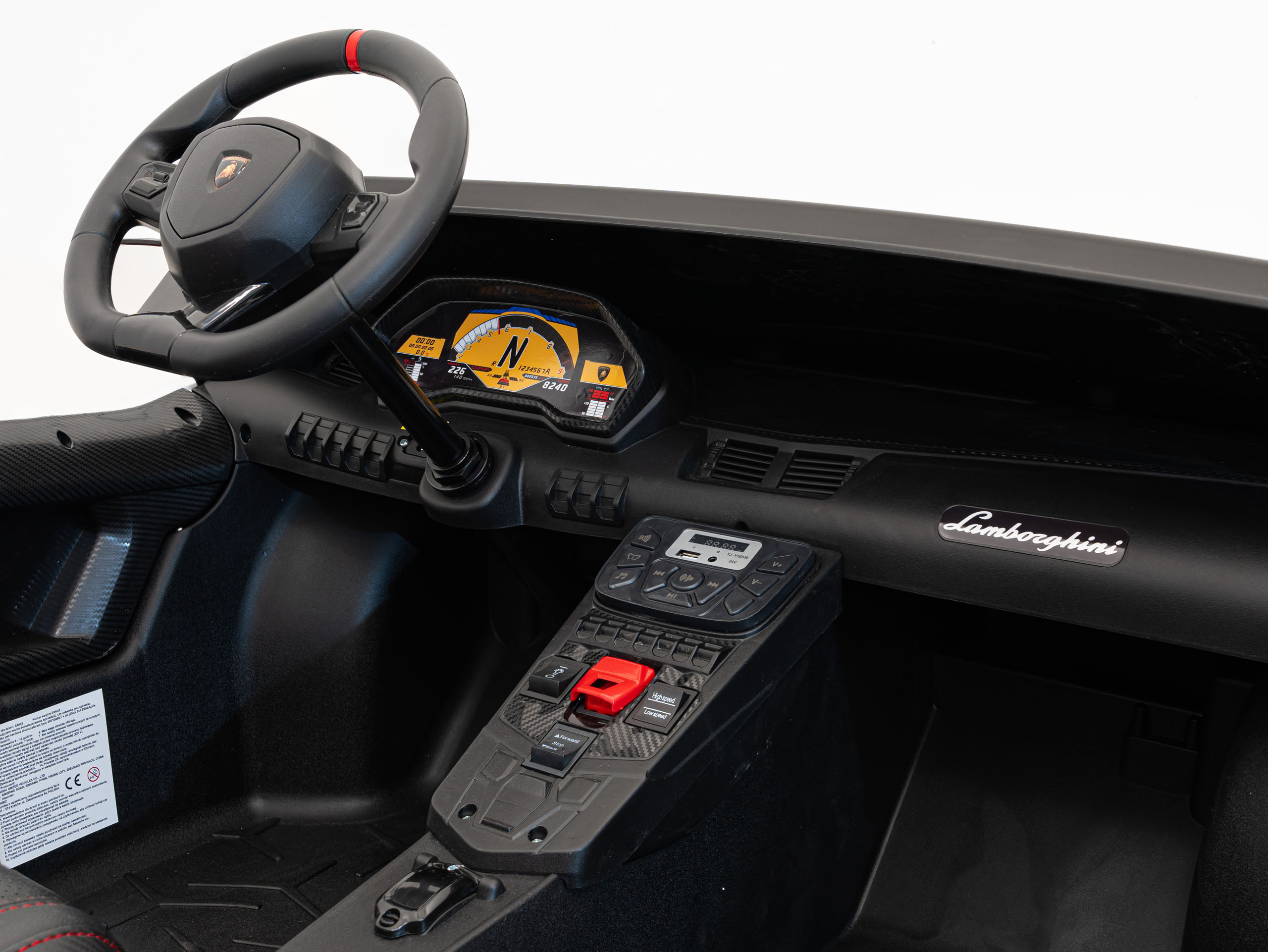 Lamborghini Aventador SV 24V, 2 Locuri, 15km/h - imagine 9