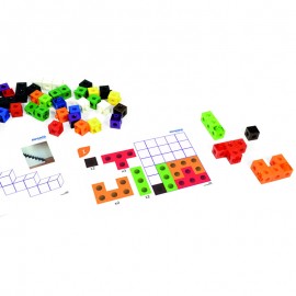 Set Cubos Miniland 4 copii - 100 cuburi - imagine 2