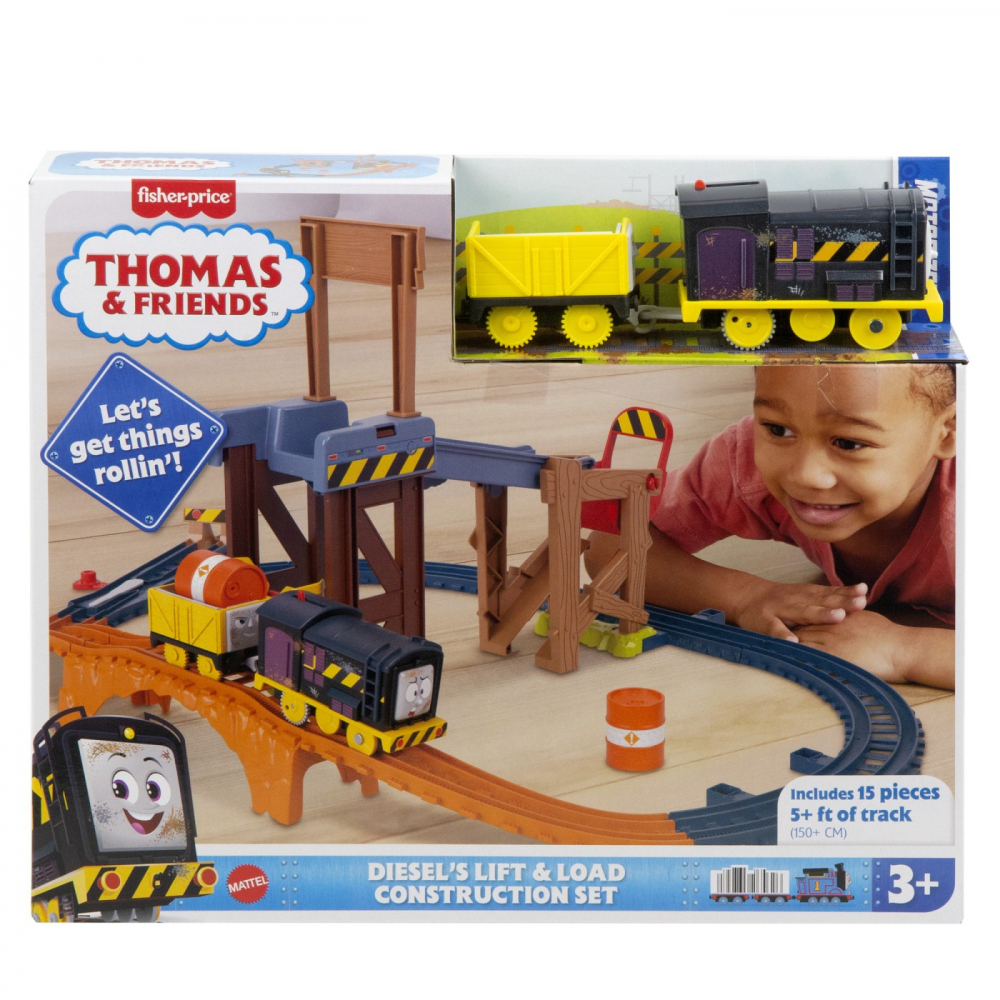 Thomas Set Constructie Ridicare Marfa Mattel