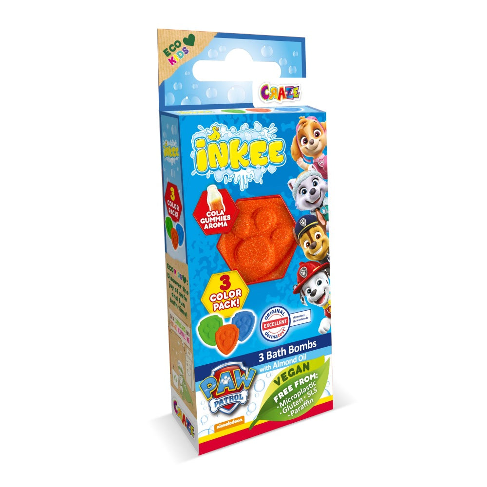 Bombe Baie Paw Patrol Inkee Craze 3 buc - imagine 2