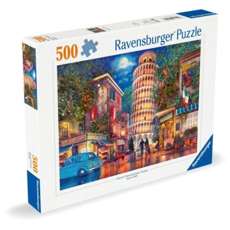 Puzzle Pisa 500 Piese Ravensburger | Calitate Superioară - imagine 3