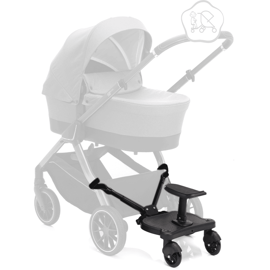 Treapta Fillikid Basic Black pentru Cărucior - imagine 6