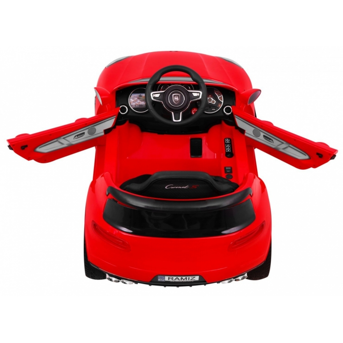 Masinuta Electrica Turbo-S Rosu 60W Ramiz - imagine 8