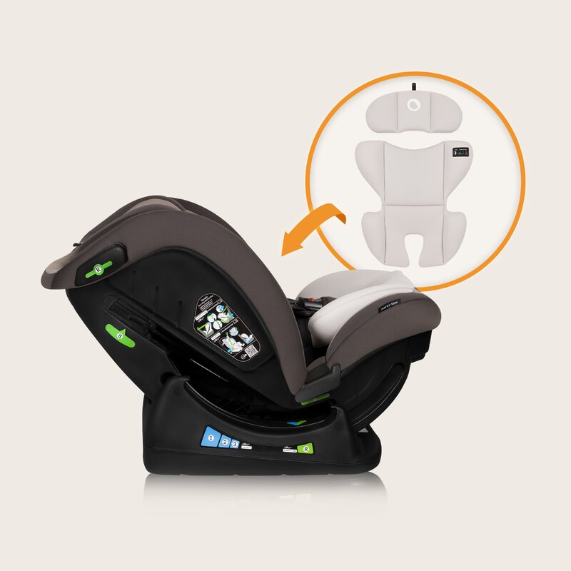 Scaun Auto Lionelo Aart i-Size 0-36kg Bej - imagine 9