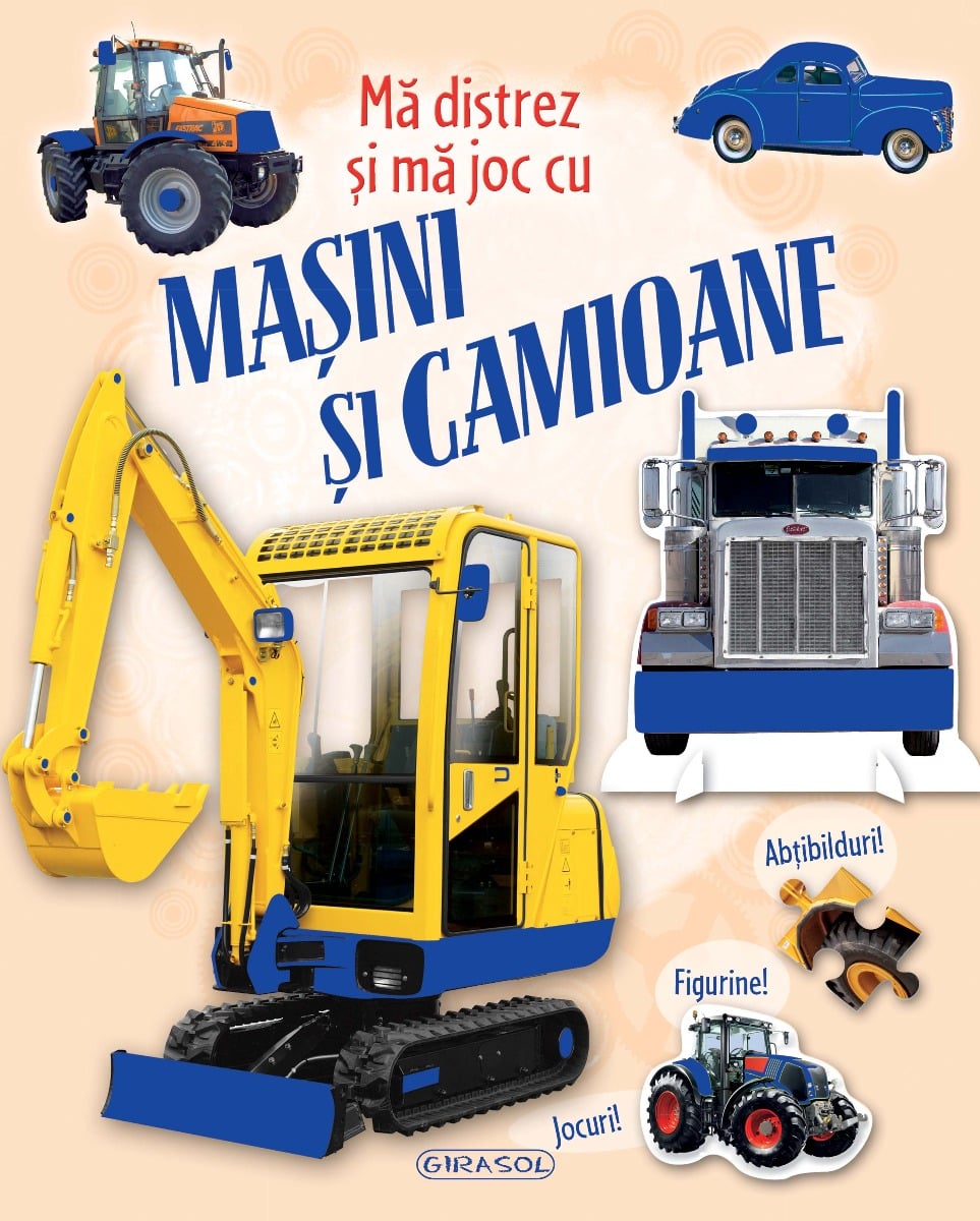Carte Activități Mașini și Camioane | Girasol