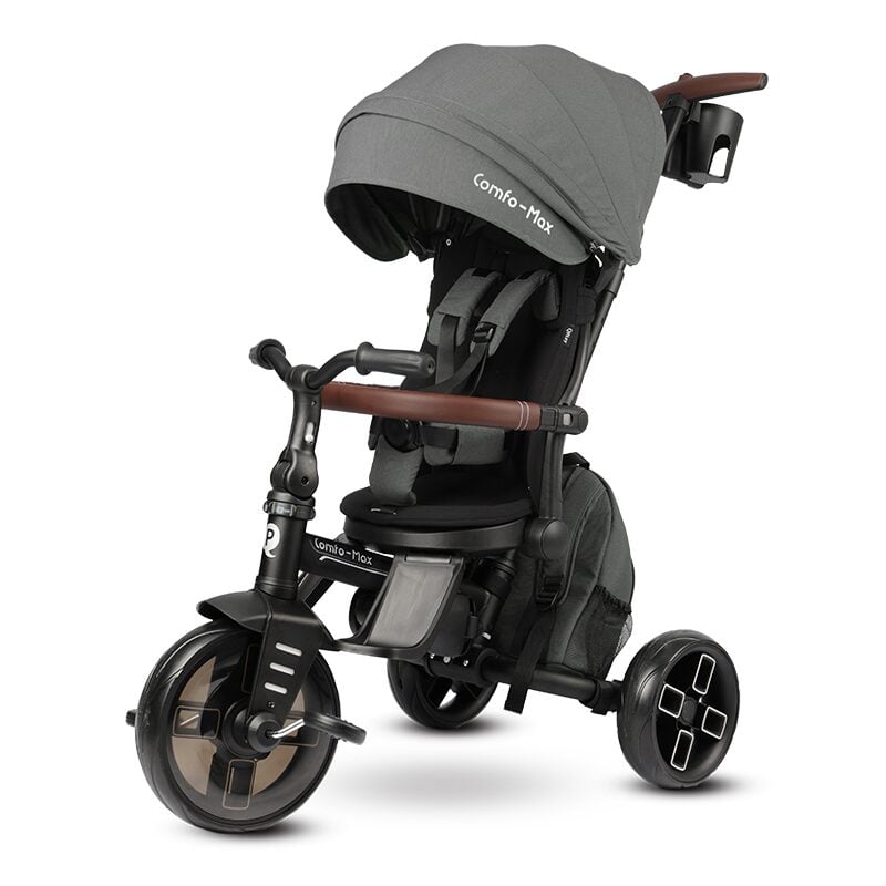 Tricicleta Ultrapliabila Qplay Comfo Max Gri