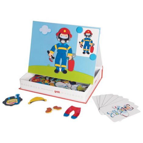 Joc Magnetic Meserii Goki | 43 Piese Educativ - imagine 2