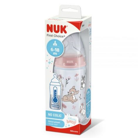 Biberon Nuk First Choice 300ml Control Temp Disney - imagine 2