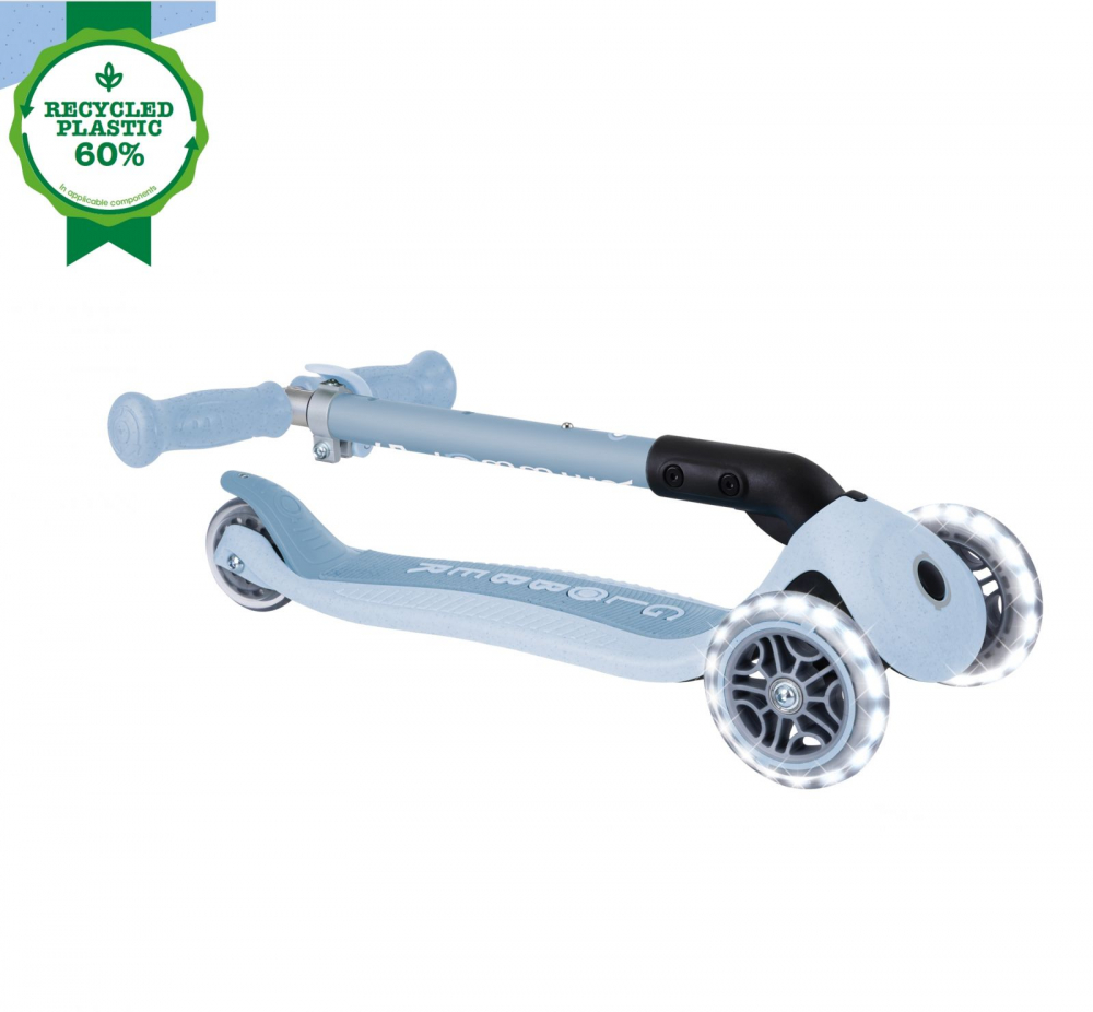 Globber Junior ECO Albastru - Trotineta pliabila ecologica - imagine 7