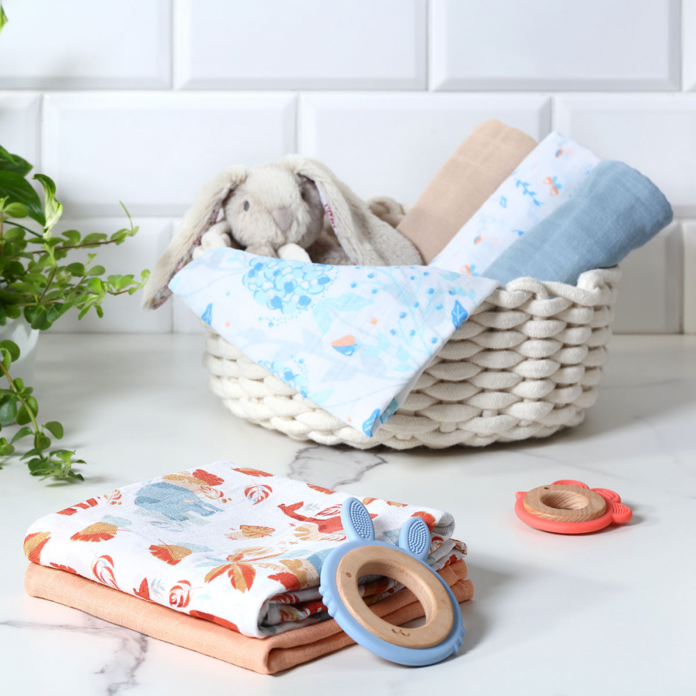 Scutece Textile Babyono 3 Bucăți, Bumbac 100% - imagine 5