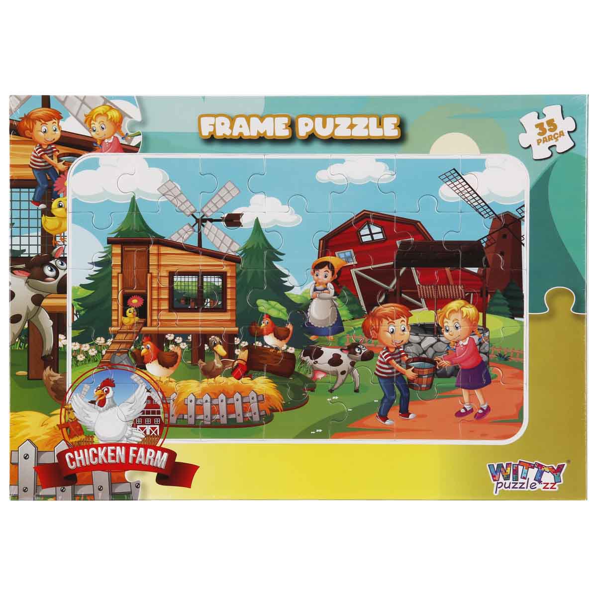 Puzzle Witty Puzzlezz Ferma 35 Piese