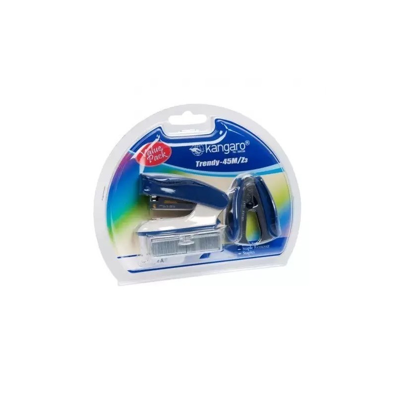 Mini Capsator Kangaro Trendy-45M, 15 coli, Albastru