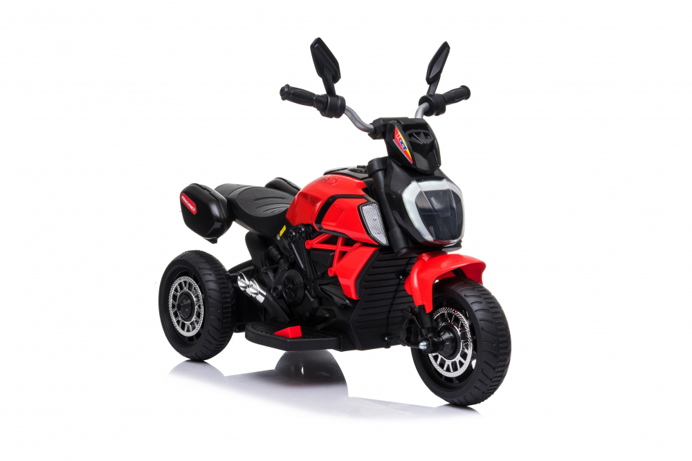 Motocicleta Electrica Nichiduta Kids Racing Red, 25W - imagine 6