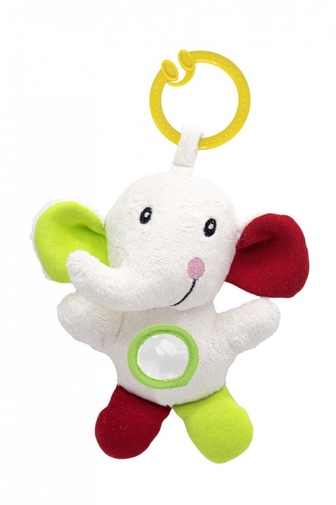 BabyJem Elefantel Vibratii Rosu-Verde 6luni+ - imagine 4