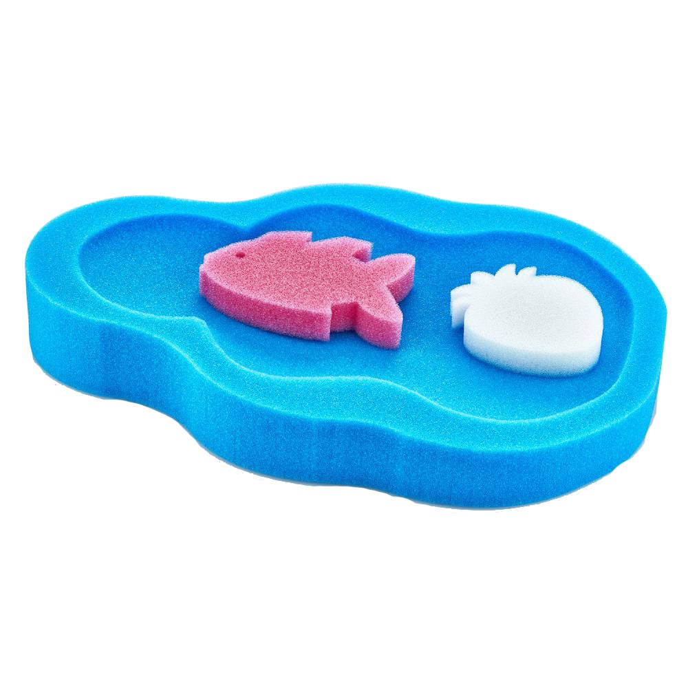 Suport Baie BabyJem Blue | Siguranță Bebeluși - imagine 2
