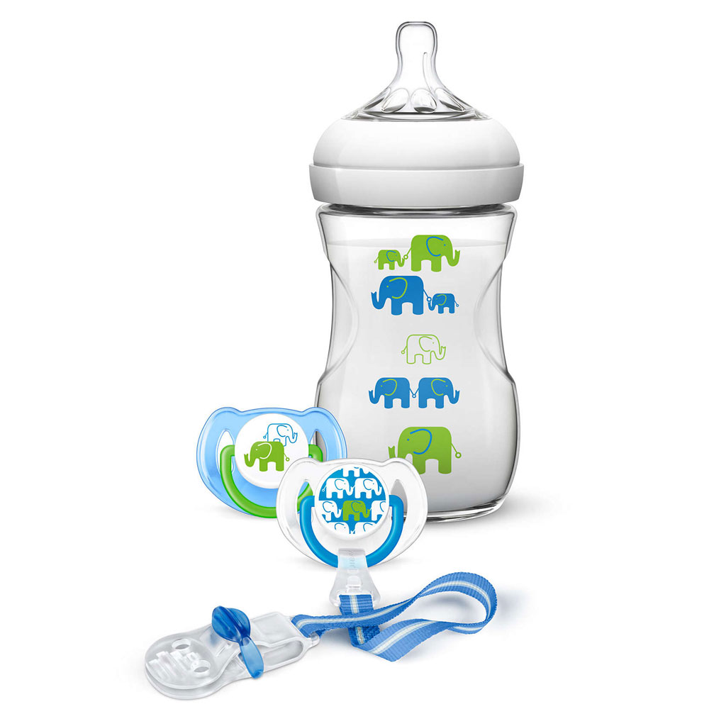 Set Cadou Philips Avent Elefanți Băieți - imagine 4