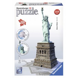 Puzzle 3D Statuia Libertății 108 piese Ravensburger