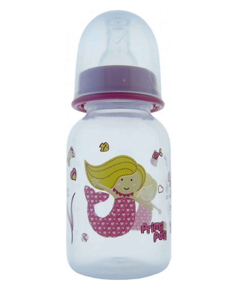 Biberon Primii Pasi 125 ml Mov BPA Free