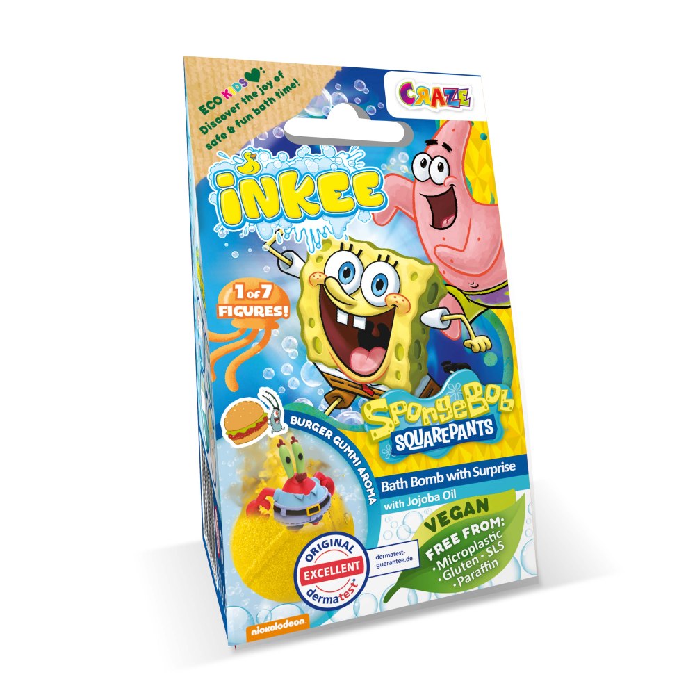 Bila de baie Craze Sponge Bob cu surpriză - imagine 3