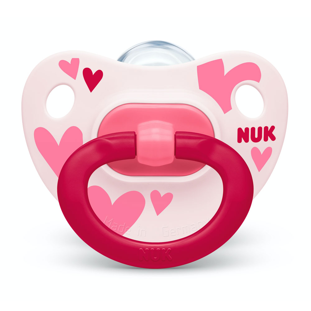 Suzeta NUK Happy Days Silicon M2 Roz 6-18 luni