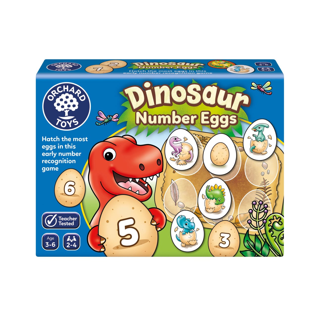 Orchard Toys Numără cu Dinozaurii - Joc Educațional