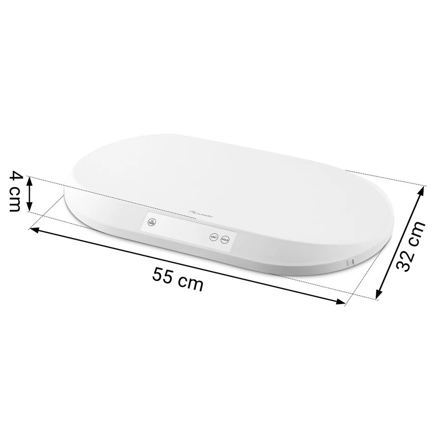Cantar Nukido White | Copii 40kg | Precizie - imagine 3