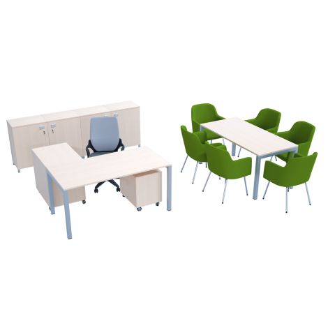 Set Complet Mobilier K2 Birou Director Moje Bambino