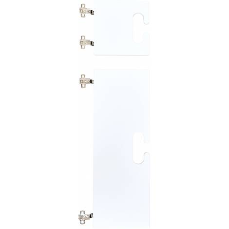 Set 2 Usi Cuier Chameleon Alb Moje Bambino