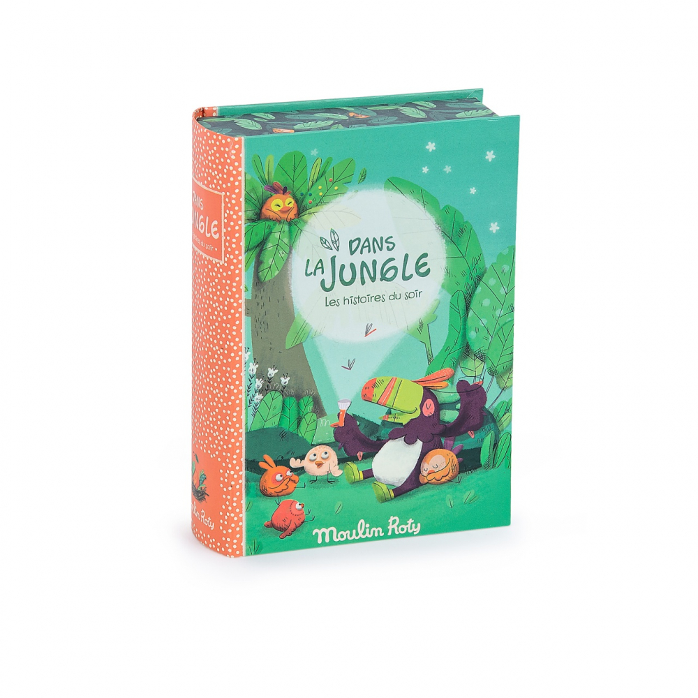 Lanterna proiectie povesti In Jungla - Moulin Roty