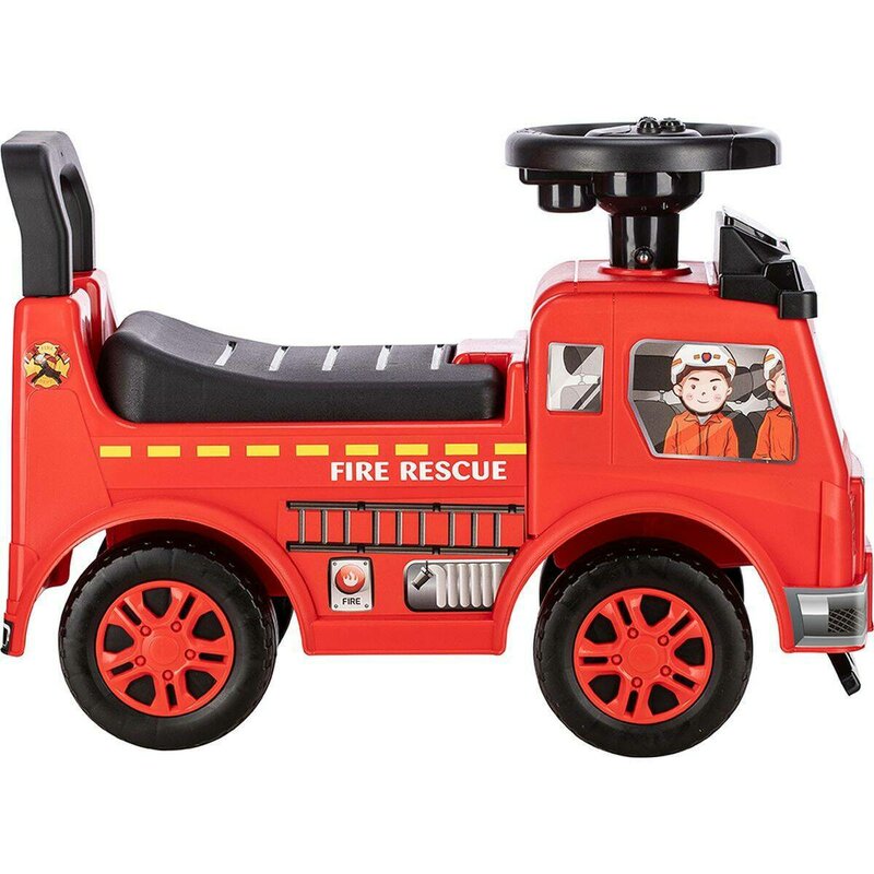 Free2Move Mașină Pompieri Ride-On cu Lumină și Sunet